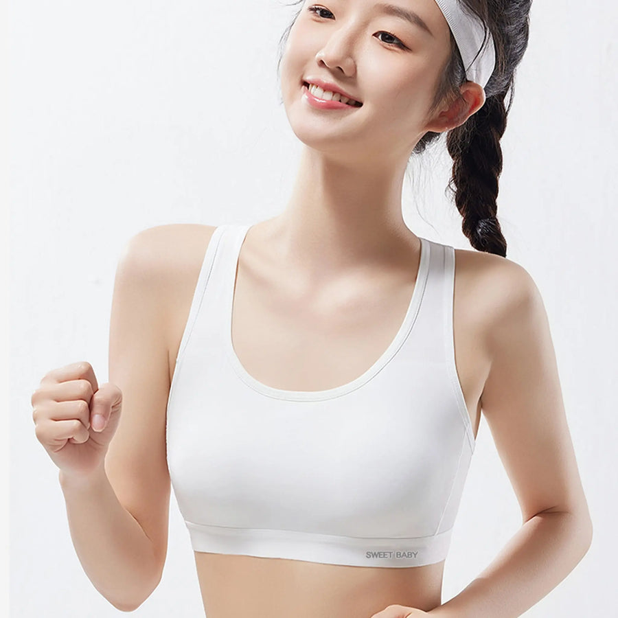 Melissa Girls’ Sports Bra – Ergonomic, Shockproof & Wireless Melissa