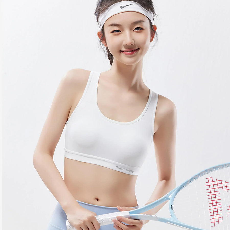 Melissa Girls’ Sports Bra – Ergonomic, Shockproof & Wireless Melissa