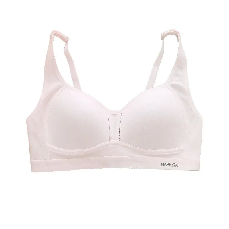 Melissa Girls’ Sports Bra – Wireless, Back-Clasp, Lightweight Support Melissa