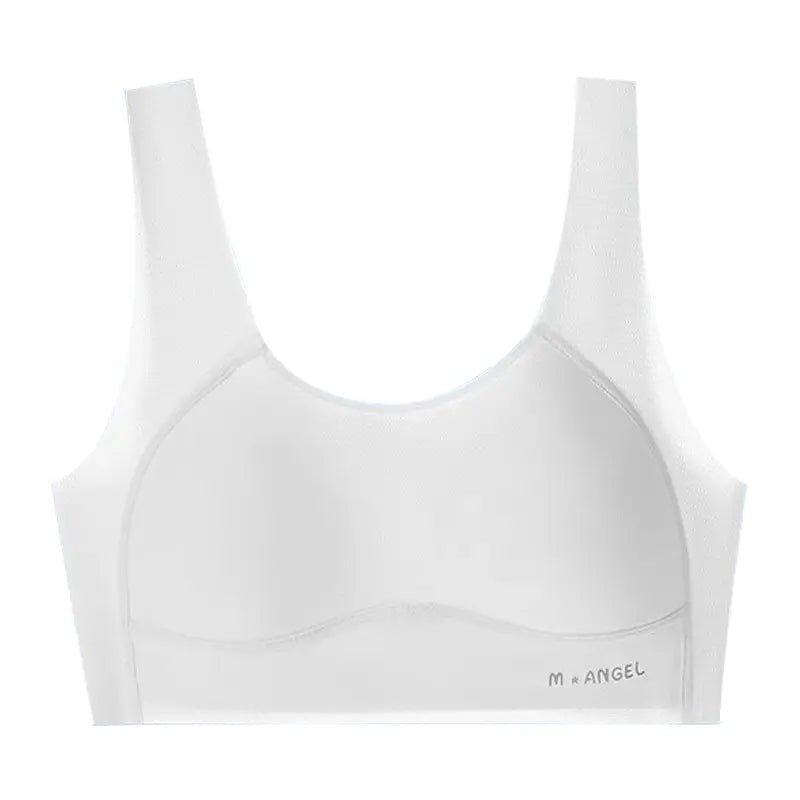 Melissa Girls’ Sports Bra – Silk Lined, Wireless & Breathable Melissa