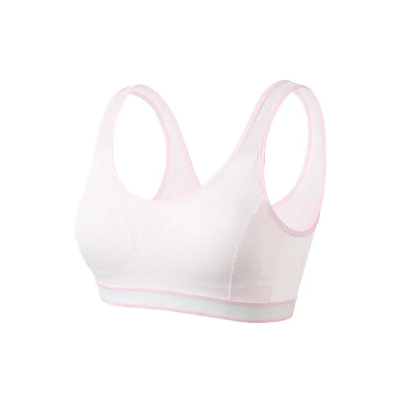 Melissa Girls’ Vest Bra – Silk-Lined, Wireless & Lightweight Melissa