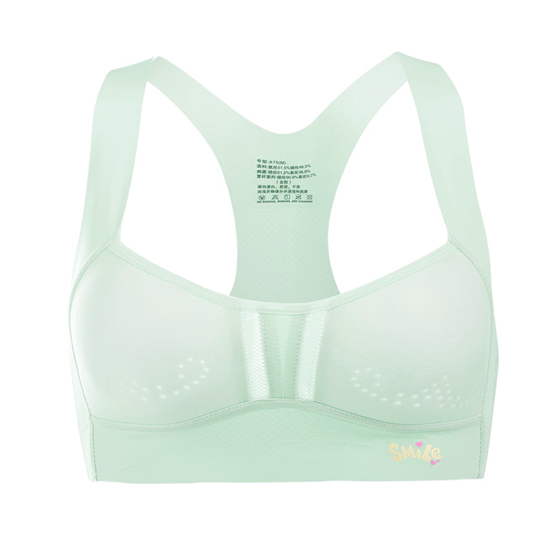 Melissa Girls’ Sports Bra – Shockproof, Wireless & Breathable Melissa