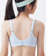 Melissa Girls’ Wireless Bra – Back-Clasp, Cotton-Lined & Breathable Melissa