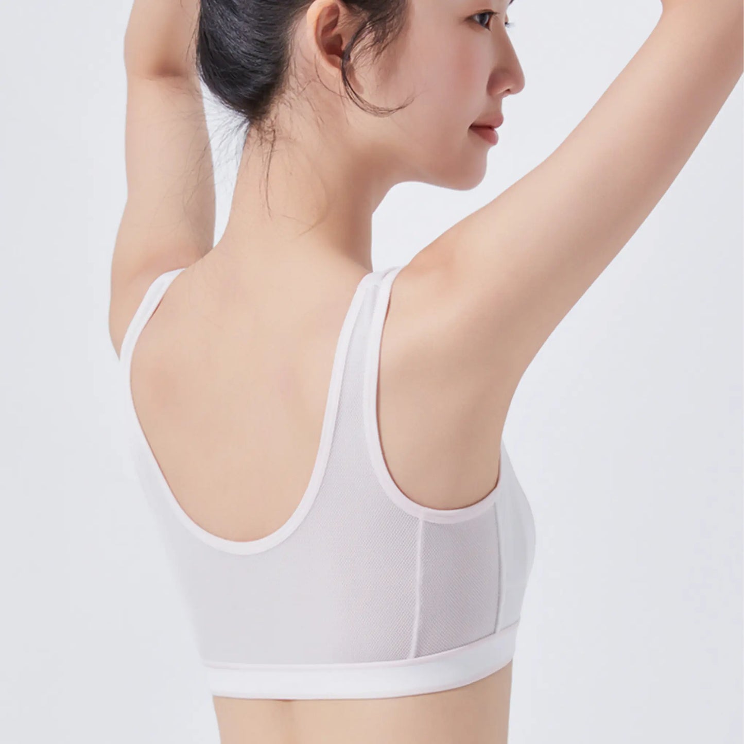 Melissa Girls’ Vest Bra – Silk-Lined, Wireless & Lightweight Melissa