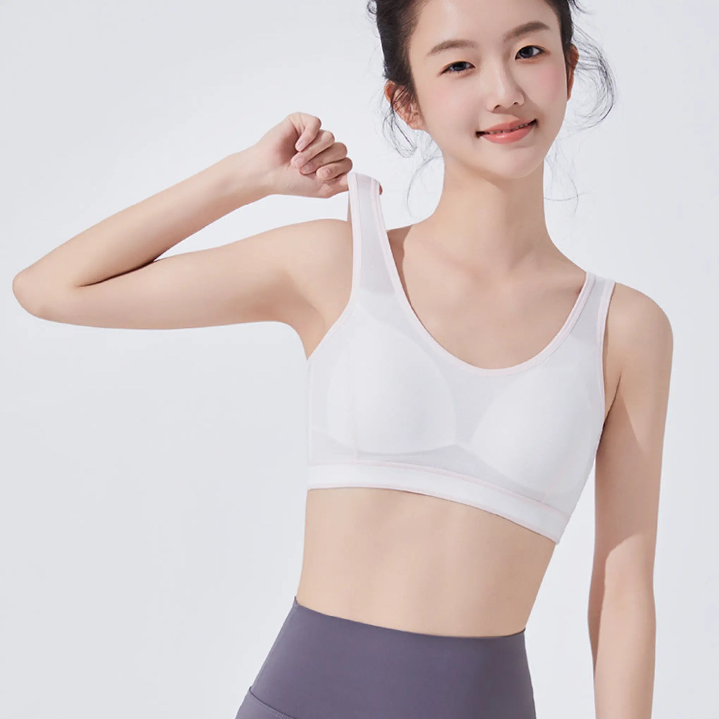 Melissa Girls’ Vest Bra – Silk-Lined, Wireless & Lightweight Melissa