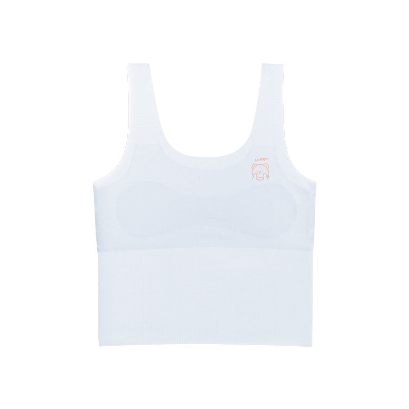 Melissa Girls’ First Bra – Silk-Lined, Long Vest & Wireless Fit Melissa