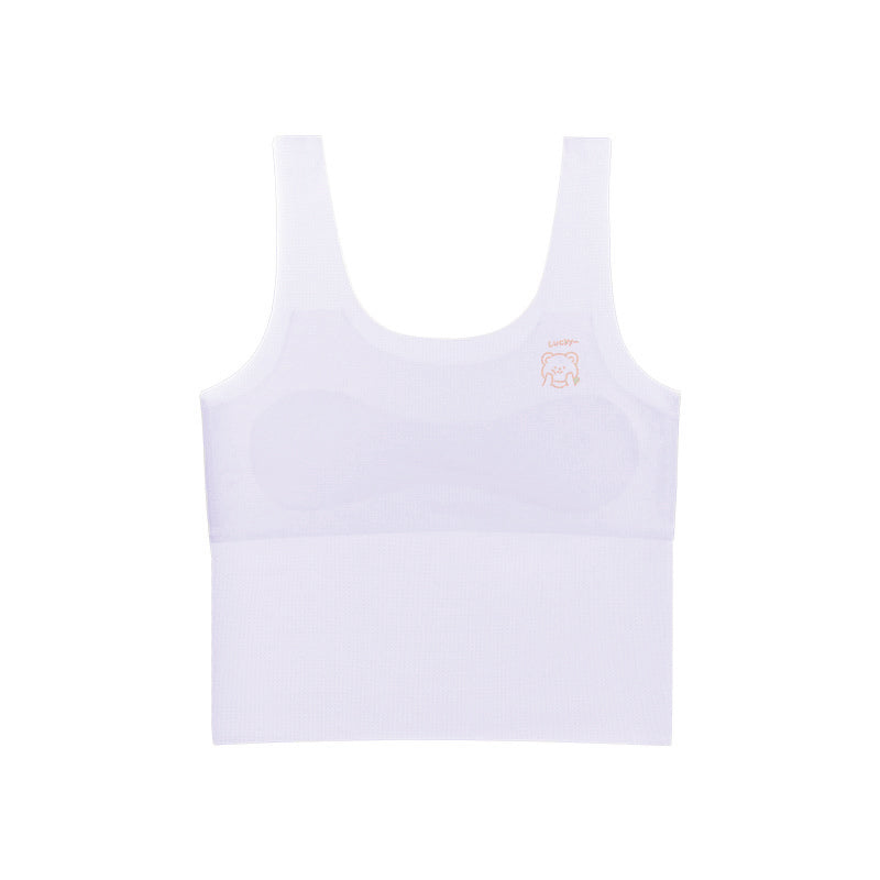 Melissa Girls’ First Bra – Silk-Lined, Long Vest & Wireless Fit Melissa