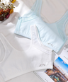Melissa Girls’ Cotton Vest Bra – Soft, Quilted & Wireless Comfort Melissa
