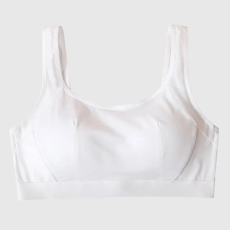 Melissa Girls’ Sports Bra – Quick-Dry, Cotton-Lined & Wireless Melissa