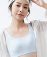 Melissa Girls’ Wireless Bra – Back-Clasp, Cotton-Lined & Breathable Melissa