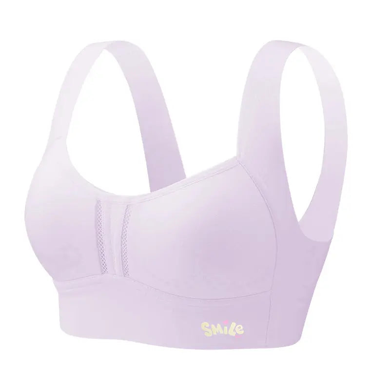 Melissa Girls’ Shockproof Vest Bra – Wide Strap, Wireless, Breathable Melissa