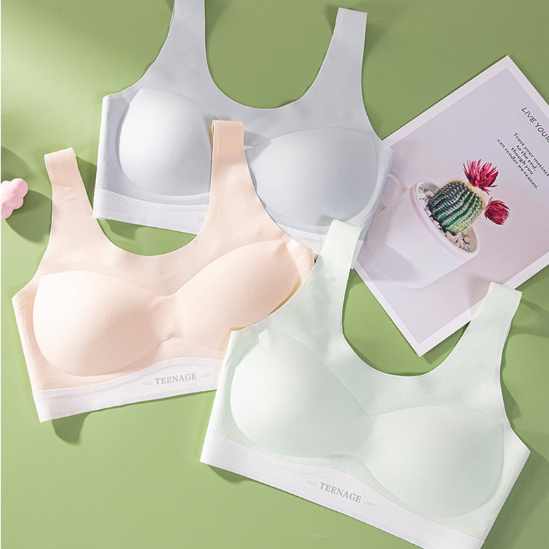 Melissa Girls’ Seamless Bra – Shockproof, Lightweight & Wireless Melissa