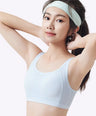 Melissa Girls’ Wireless Bra – Back-Clasp, Cotton-Lined & Breathable Melissa
