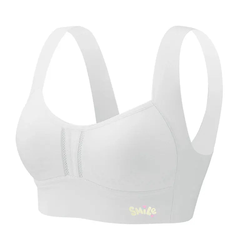 Melissa Girls’ Shockproof Vest Bra – Wide Strap, Wireless, Breathable Melissa