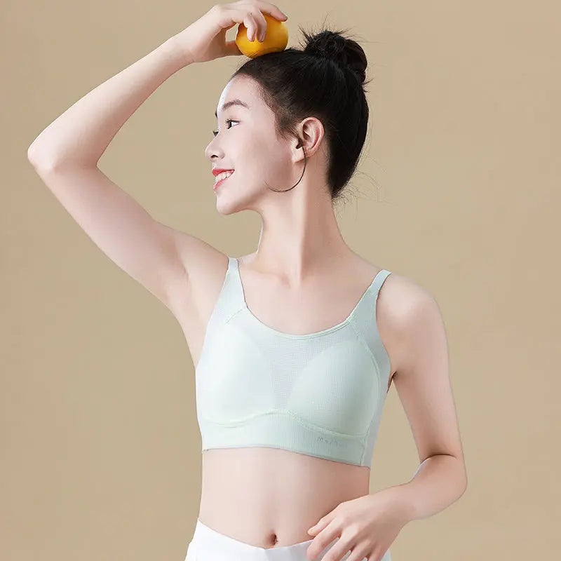 Melissa Girls’ Camisole Bra – Mulberry Silk, Wireless & Soft Melissa