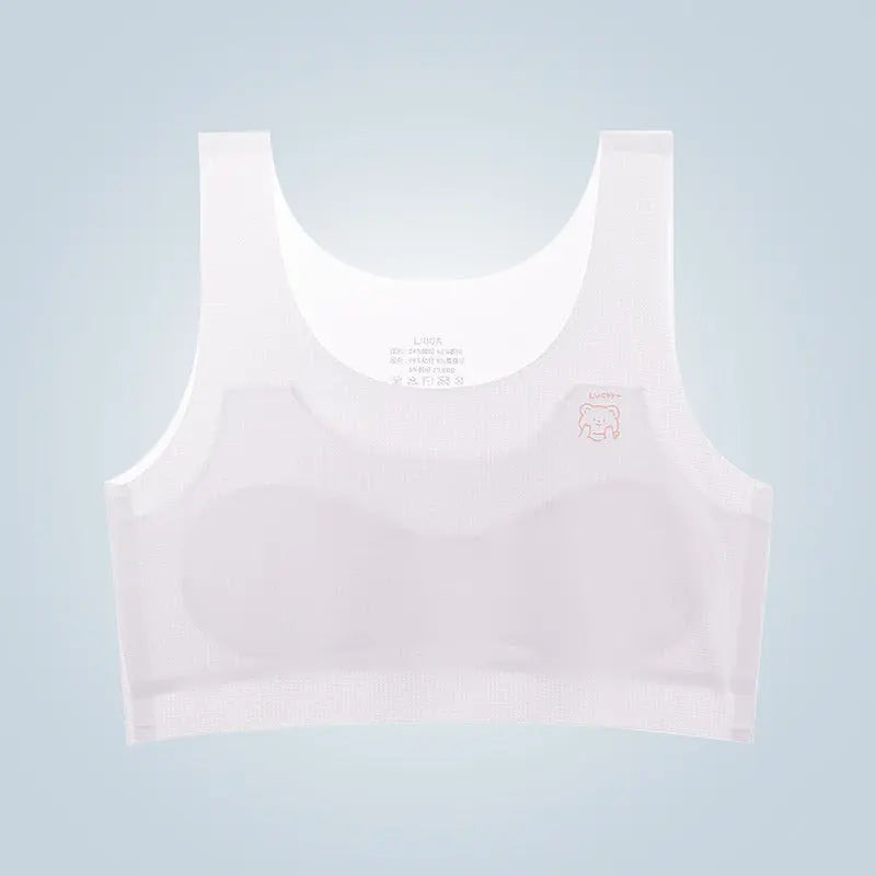 Melissa First Bra for Girls – Silk-Lined, Breathable, Lightweight Vest Melissa