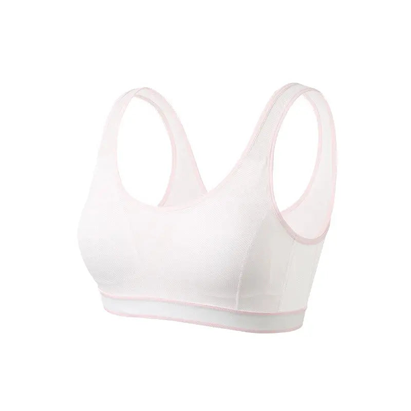 Melissa Girls’ Vest Bra – Silk-Lined, Wireless & Lightweight Melissa