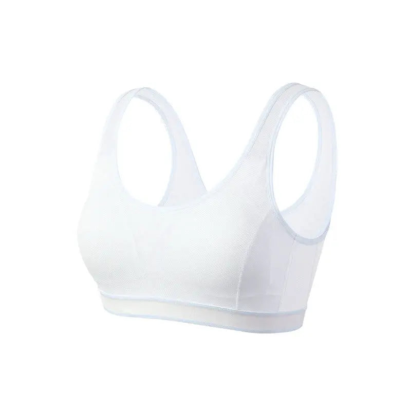 Melissa Girls’ Vest Bra – Silk-Lined, Wireless & Lightweight Melissa