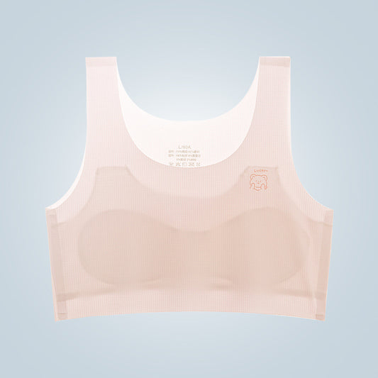 Melissa First Bra for Girls – Silk-Lined, Breathable, Lightweight Vest