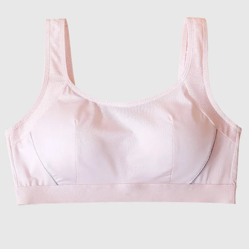 Melissa Girls’ Sports Bra – Quick-Dry, Cotton-Lined & Wireless Melissa