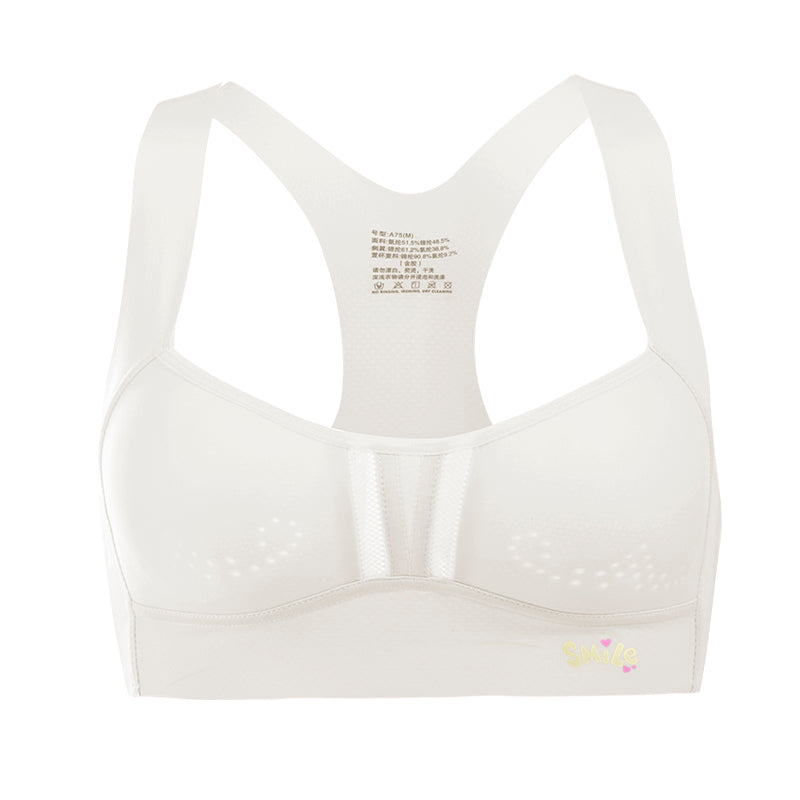 Melissa Girls’ Sports Bra – Shockproof, Wireless & Breathable Melissa
